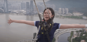 雲浩影 澳門笨豬跳